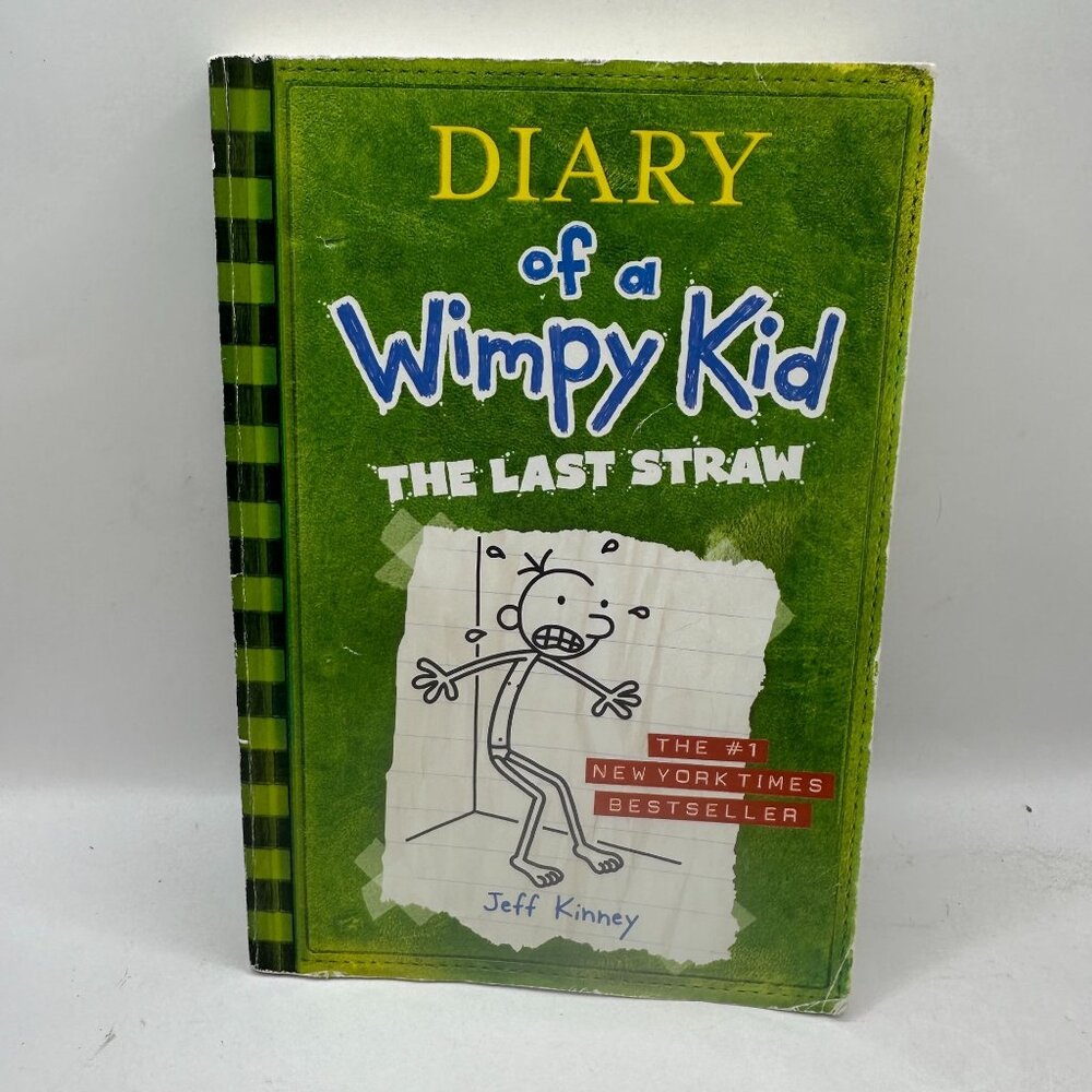 Diary Of A Wimpy Kid: The Last Straw Hardcover By Jeff Kinney